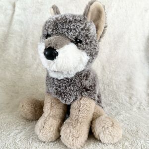 Douglas Albie Soft Wolf Dog Puppy 10" Plush Stuffed Animal Cuddle Toy #4647